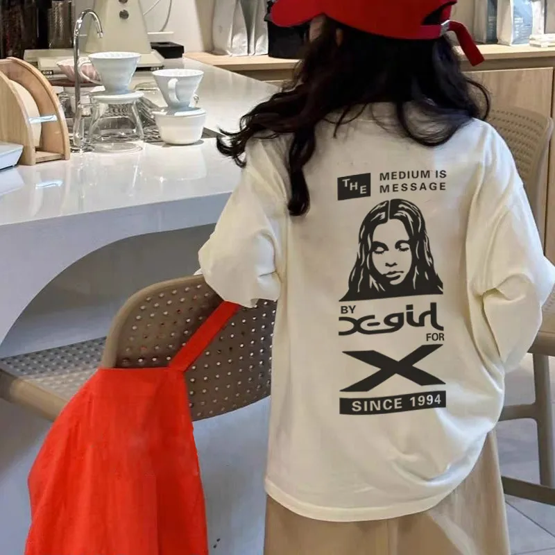 【90-160cm】抜群感強い 肌触りよく おしゃれ 着心地いい カジュアル 定番 女の子 長袖Ｔシャツ