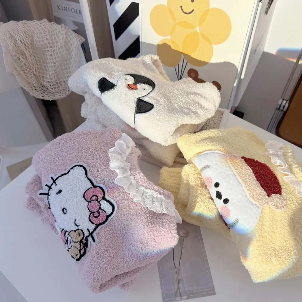 【90-160cm】よく売れる あったか ふわふわ カジュアル トレンド 人気 ルームウェア セット