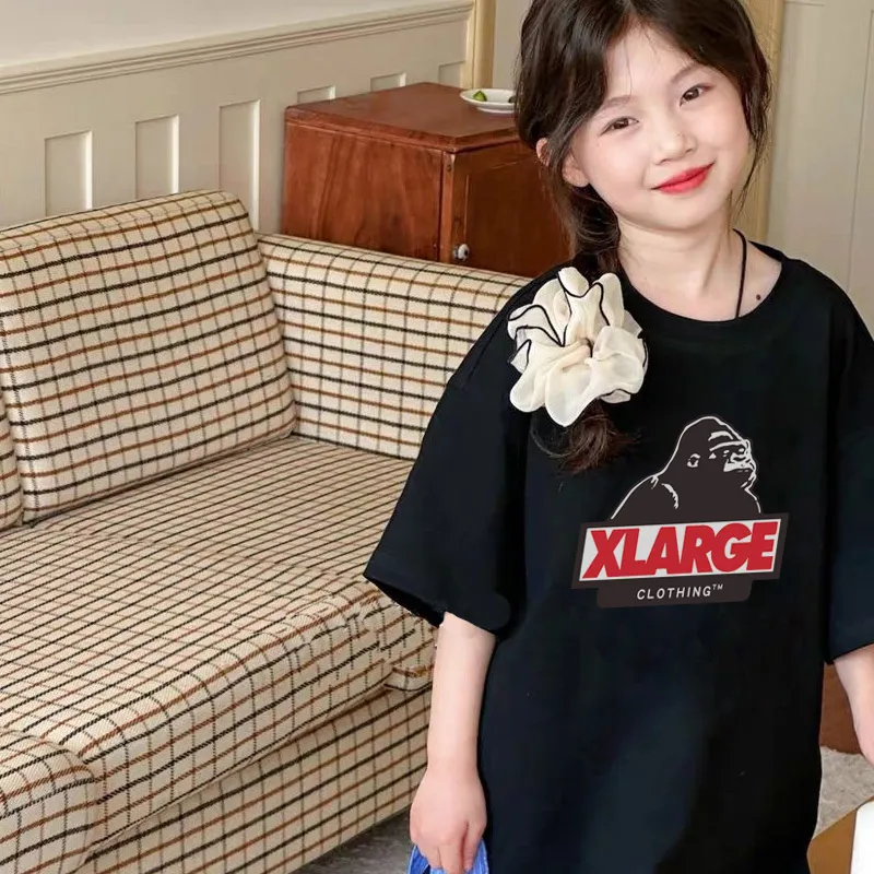 【90-160cm】トレンド感たっぷり 大人気 可愛い 合わせやすい 女の子 半袖 Ｔシャツ