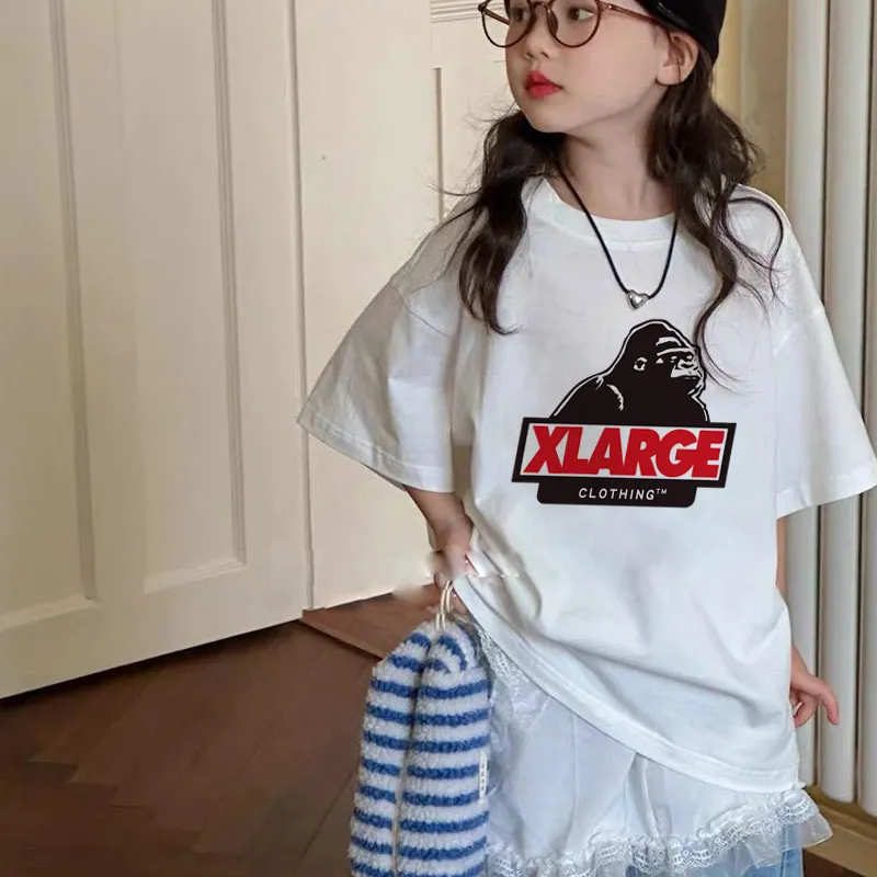 【90-160cm】トレンド感たっぷり 大人気 可愛い 合わせやすい 女の子 半袖 Ｔシャツ