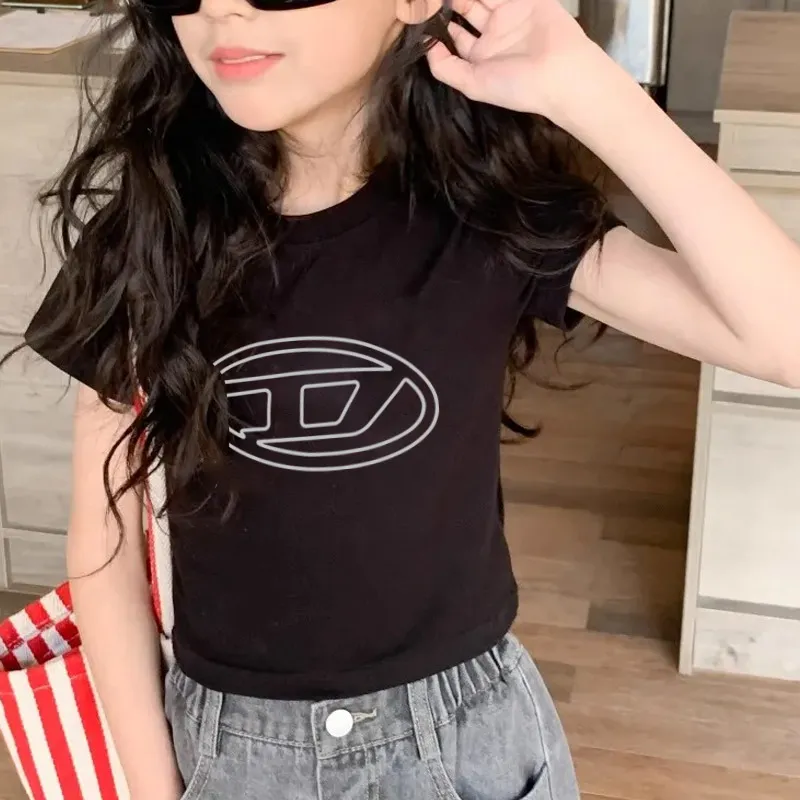 【90-150cm】お気に入り 取り入れたい 売れ筋 快適 カジュアル 女の子 半袖 Ｔシャツ