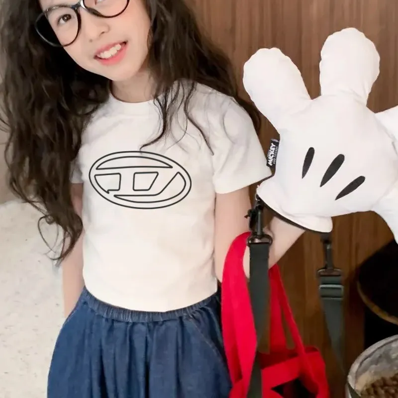 【90-150cm】お気に入り 取り入れたい 売れ筋 快適 カジュアル 女の子 半袖 Ｔシャツ