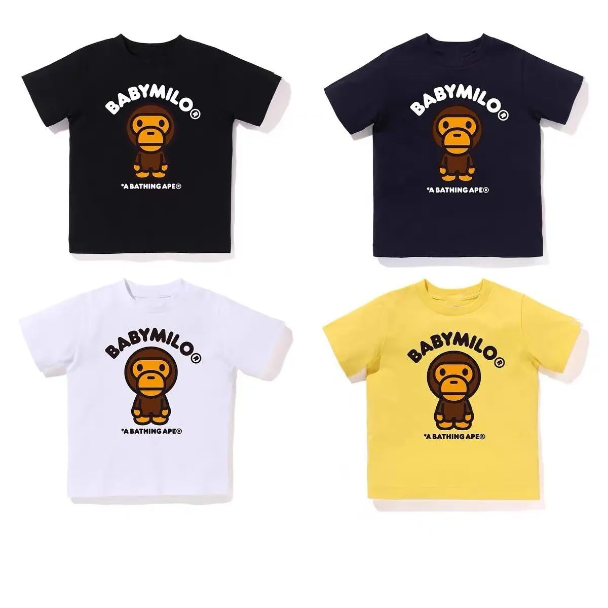 【90-160cm】絶対後悔しない 大活躍 カジュアル 多色展開 着やすい 半袖 Ｔシャツ