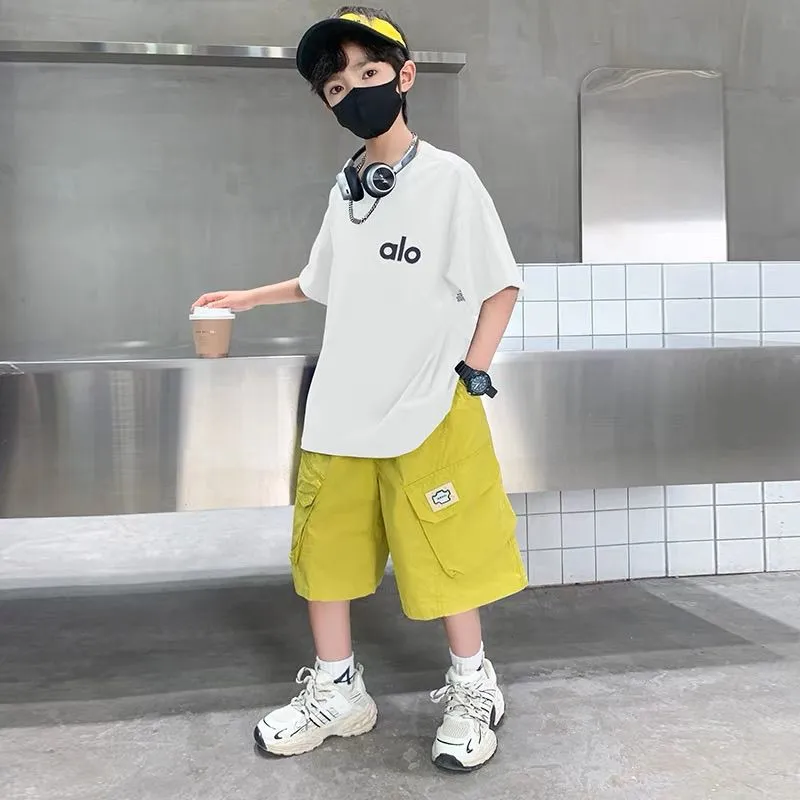 【90-160cm】着回し力抜群  大活躍 カジュアル 合わせやすい  男の子 半袖 Ｔシャツ