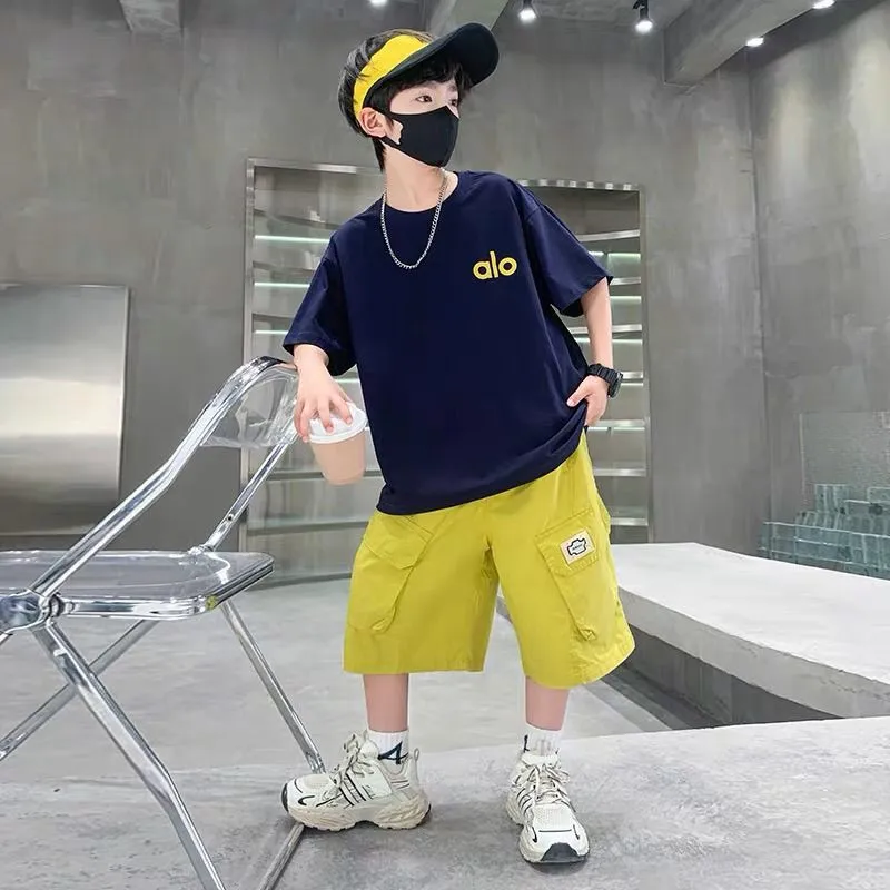 【90-160cm】着回し力抜群  大活躍 カジュアル 合わせやすい  男の子 半袖 Ｔシャツ
