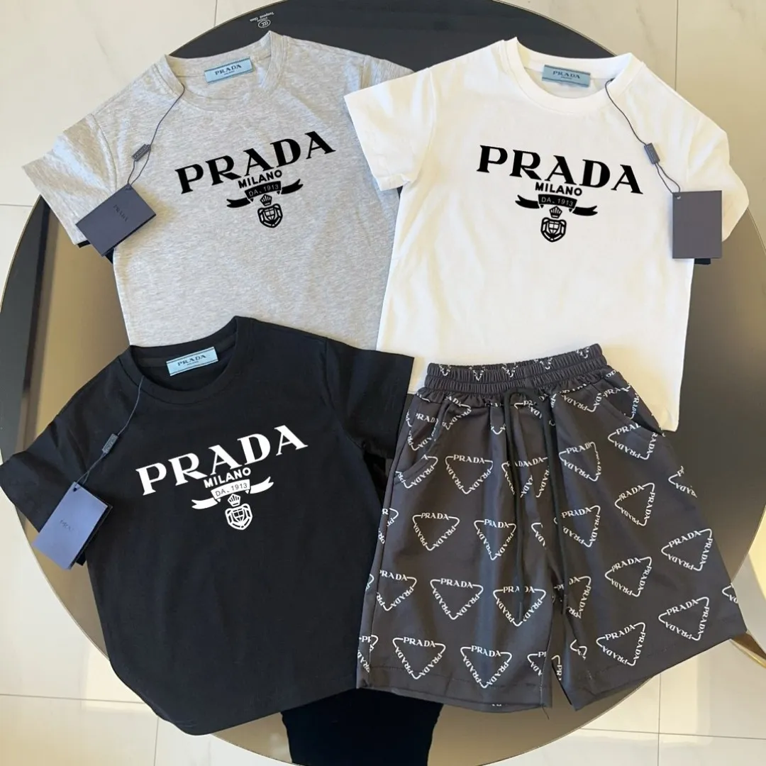 【90-150cm】二点セット リラックス感ある 大人気 カジュアル 着やすい 半袖Ｔシャツ＋ショートパンツ セットアップ