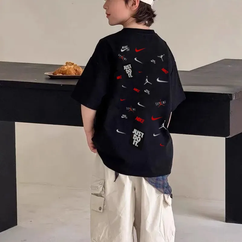 【90-160cm】これを逃す手はない 爆売れ中 トレンド  カジュアル  快適 男の子 半袖 Ｔシャツ
