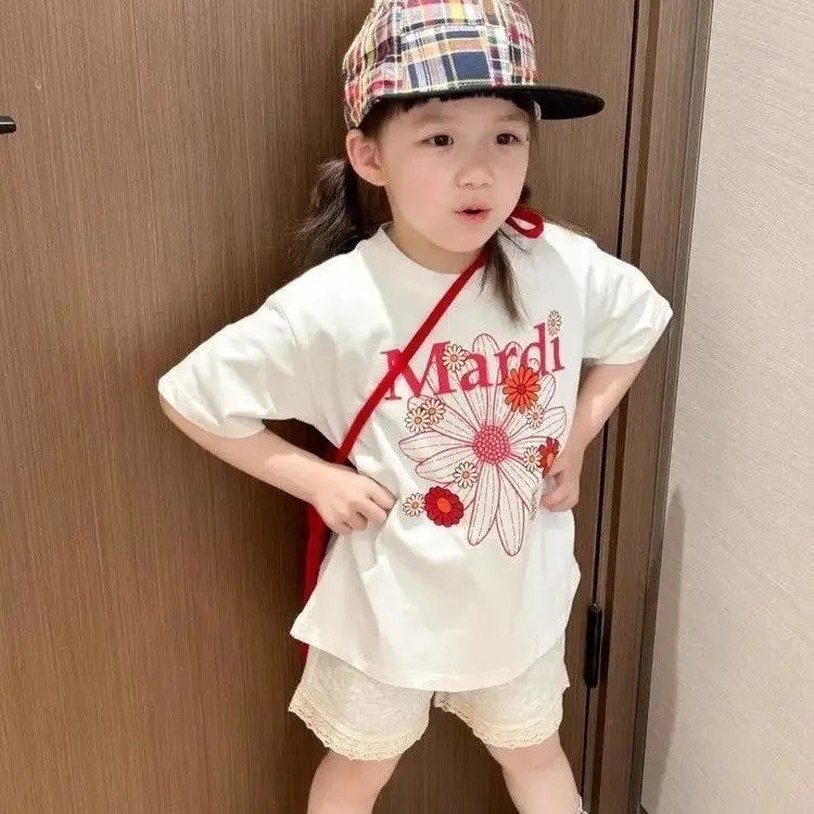 【90-160cm】人気上昇中 爆売れ中 トレンド かわいい 合わせやすい 女の子 半袖 Ｔシャツ