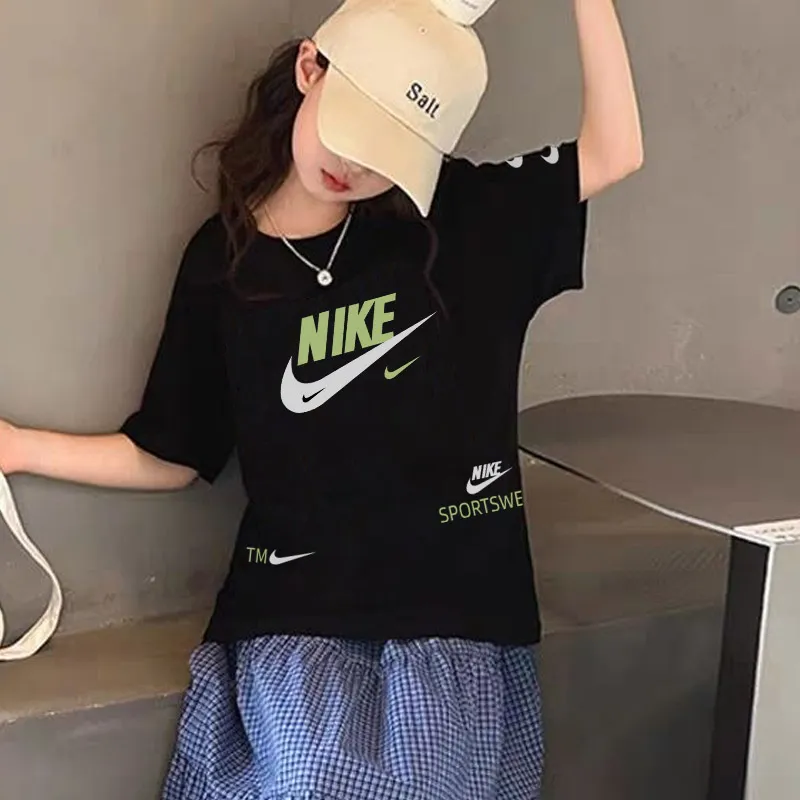 【90-160cm】人気爆発中 爆売れ中 トレンド  カジュアル  合わせやすい 女の子 半袖 Ｔシャツ