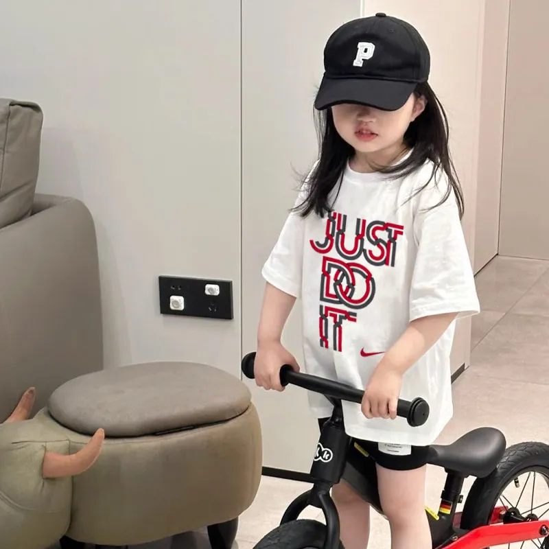 【90-160cm】大歓迎 人気筋商品 トレンド 気質いい 合わせやすい 女の子 半袖 Ｔシャツ