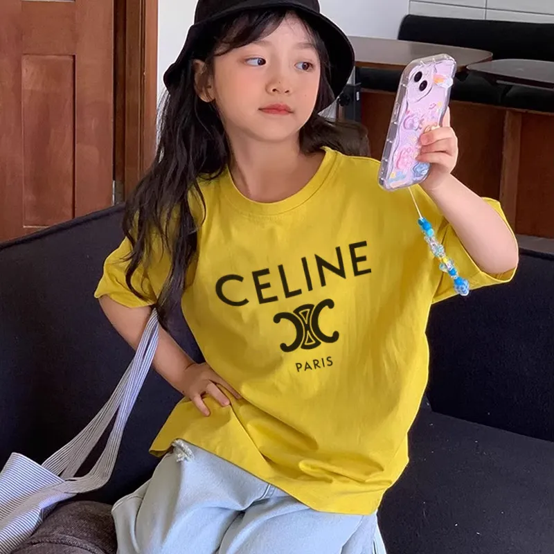 【90-160cm】好感度100％  売れ筋 オシャレ 合わせやすい 女の子 半袖 Ｔシャツ