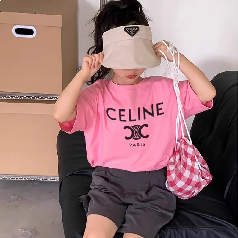 【90-160cm】好感度100％  売れ筋 オシャレ 合わせやすい 女の子 半袖 Ｔシャツ