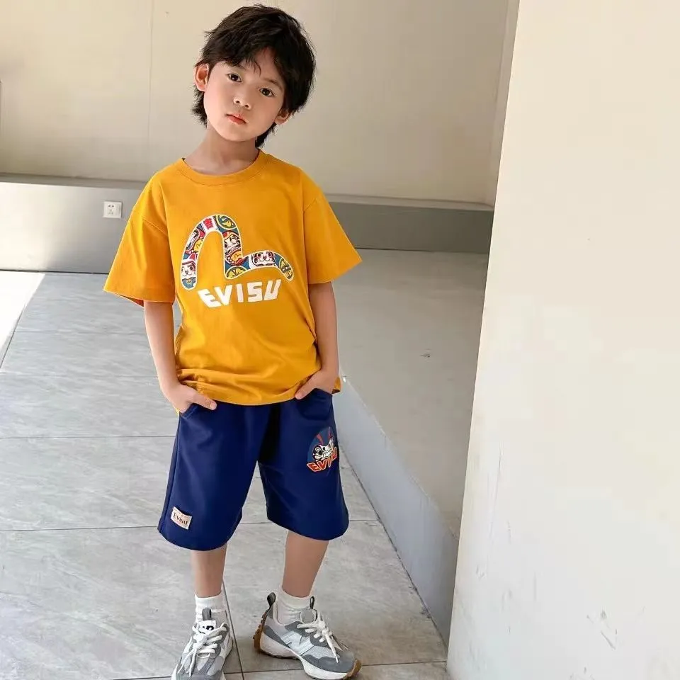【90-160cm】ゆったり 人気上昇中 トレンド  カジュアル  着心地良い 男の子 半袖 Ｔシャツ