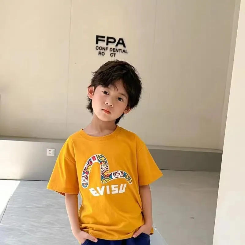 【90-160cm】ゆったり 人気上昇中 トレンド  カジュアル  着心地良い 男の子 半袖 Ｔシャツ