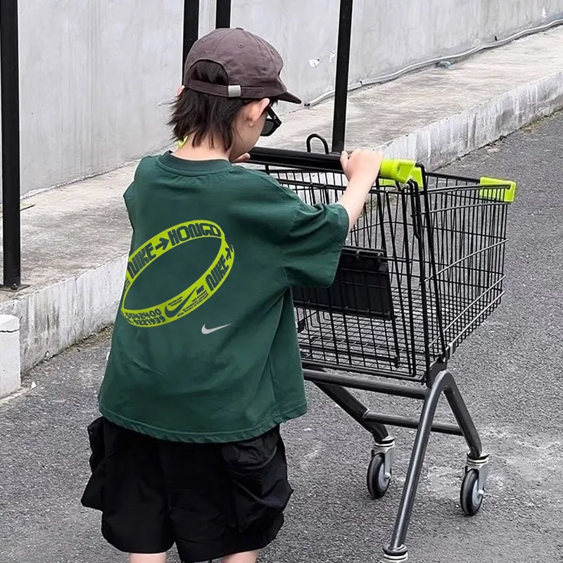 【90-160cm】コンフォート感抜群 大人気 カジュアル カッコイイ 男の子 半袖 Ｔシャツ