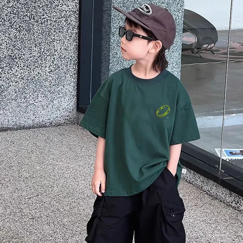 【90-160cm】コンフォート感抜群 大人気 カジュアル カッコイイ 男の子 半袖 Ｔシャツ