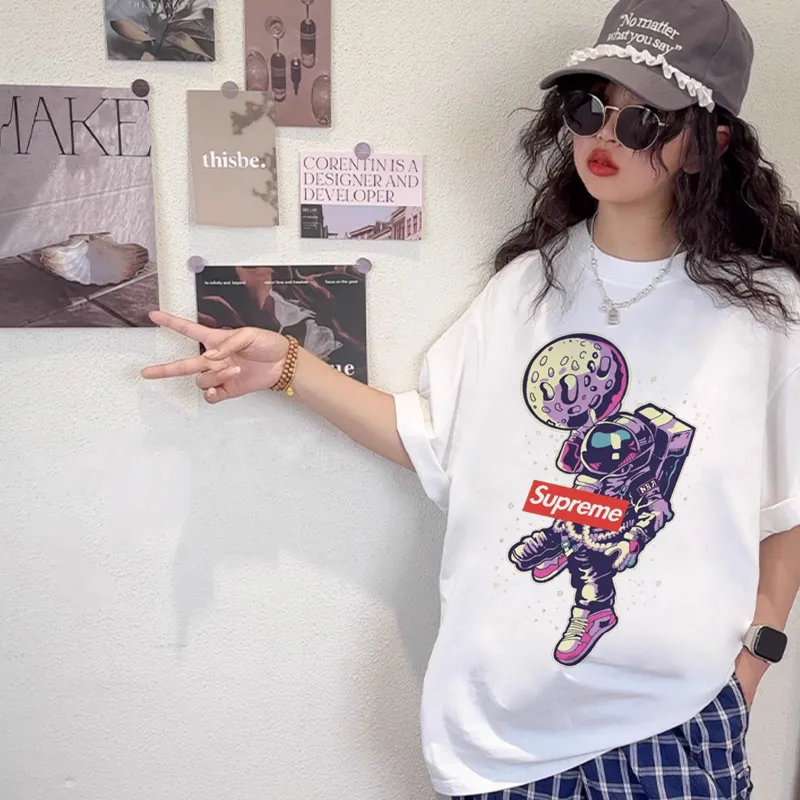 【90-160cm】デザイン満点 大人気 トレンド  気質いい  着心地良い 女の子 快適 半袖 Ｔシャツ