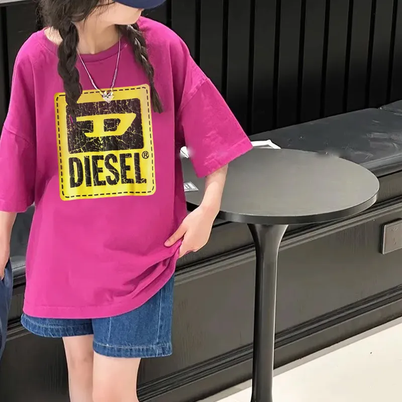 【90-160cm】目を奪われる 大活躍 カジュアル 快適 トレンド 女の子 半袖 Ｔシャツ