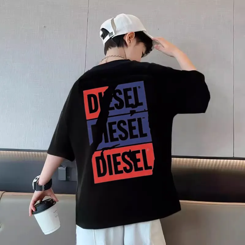 【90-160cm】ストリート感満載 大活躍 カジュアル  クール 着やすい 男の子 半袖 Ｔシャツ