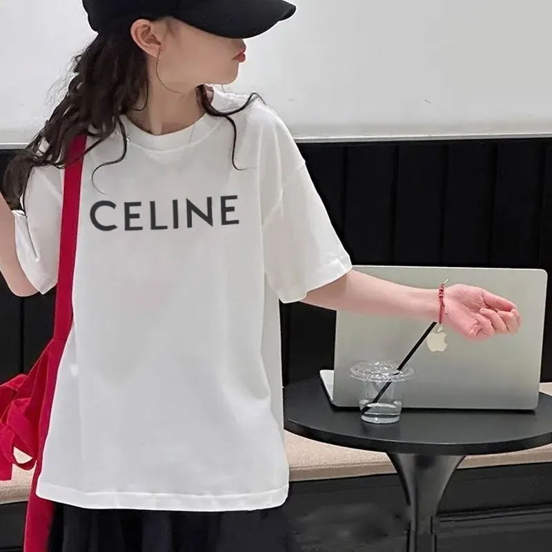 【90-160cm】毎日着たくなる 大好評 シンプル カジュアル 快適 女の子  半袖 Ｔシャツ