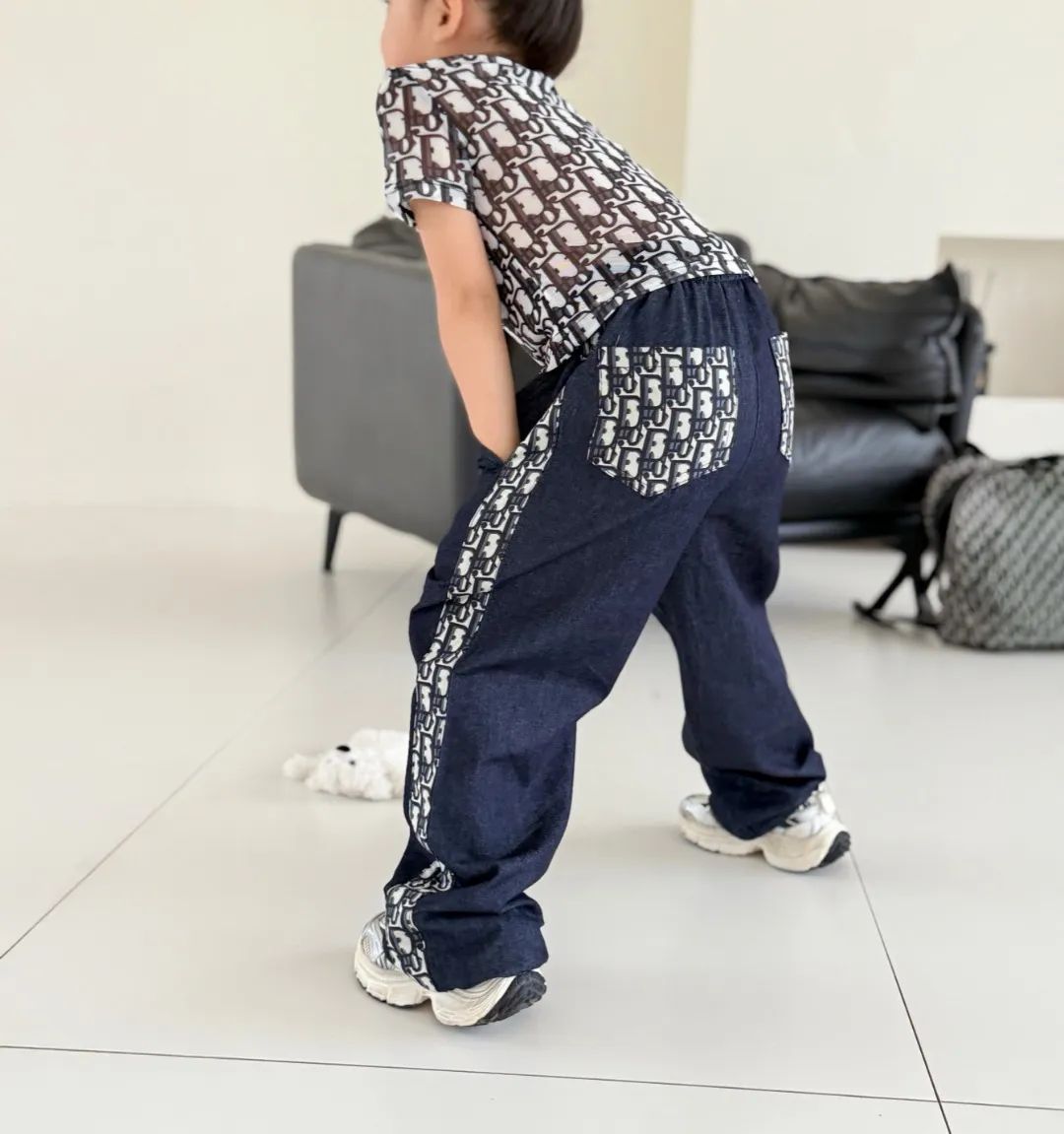 【100-165cm】デイリーにぴったり 大活躍 UV対策 カジュアル 履きやすい パンツ